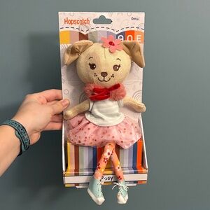 Hopscotch Plush Bunny Doll with Pink Tutu